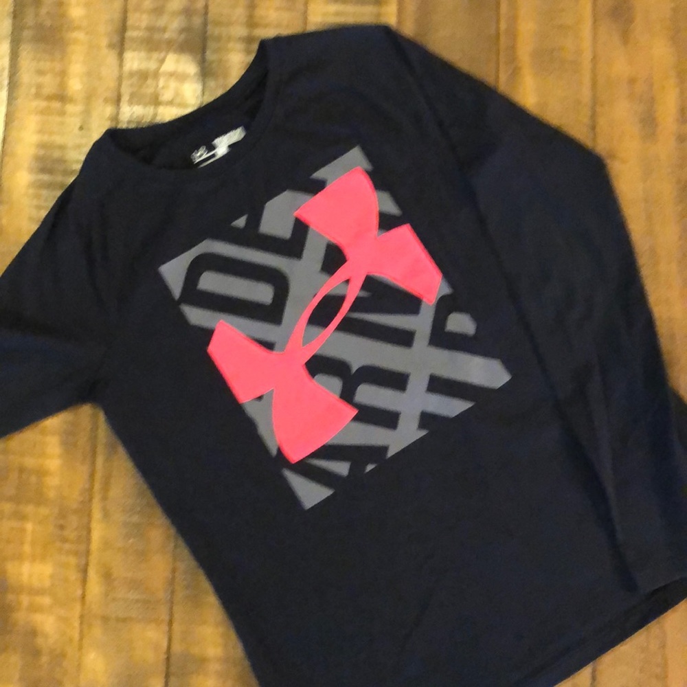 Under armour girls heatgear long size Med EUC